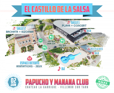 Concert Salsa Cuba : Papucho y Manana Club