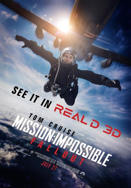 Affiche RealD pour Mission : Impossible - Fallout de Christopher McQuarrie Affiche RealD pour Mission : Impossible - Fallout de Christopher McQuarrie