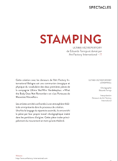 Plate-forme AWA - AS WE ARE : Un week-end entier consacré à la danse !!