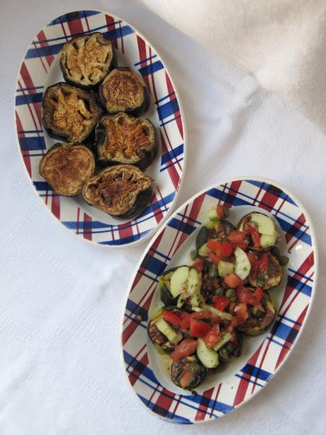 Aubergines & courgettes à la vinaigrette Aubergines & courgettes à la vinaigrette