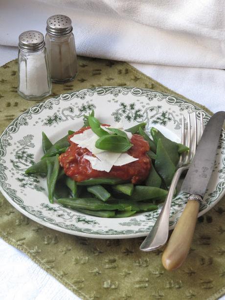Haricots mange-tout sauce bolognaise Haricots mange-tout sauce bolognaise