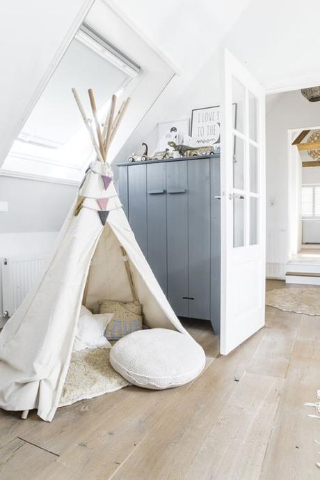 Tipi ou rêve des enfants tipi