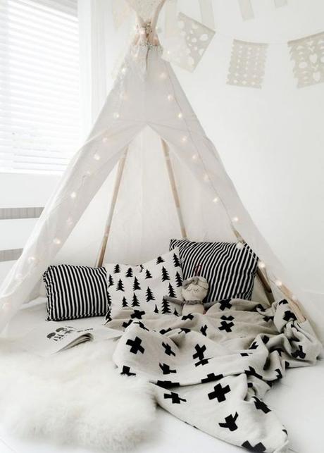 Tipi ou rêve des enfants tipi
