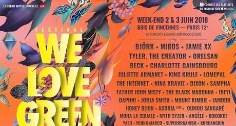 [ FESTIVAL ] RDV À WE LOVE GREEN !