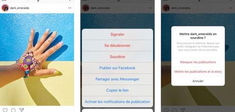 Instagram propose le mode sourdine à ses utilisateurs.