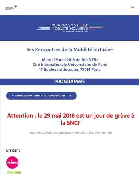 Une grosse louche de mobilité inclusive