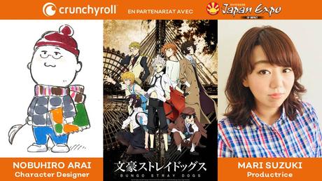 Le character designer Nobuhiro ARAI (Bungô Stray Dogs) invité de Japan Expo 2018