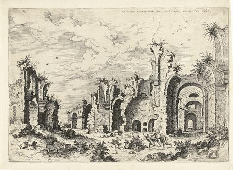 Hieronymus Cock - Les ruines de Rome