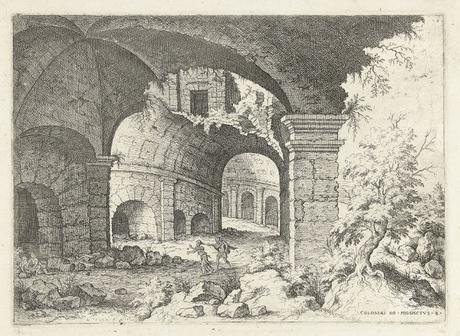 Hieronymus Cock - Les ruines de Rome