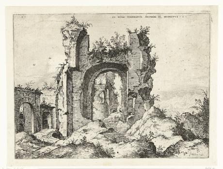 Hieronymus Cock - Les ruines de Rome