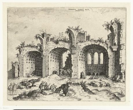 Hieronymus Cock - Les ruines de Rome