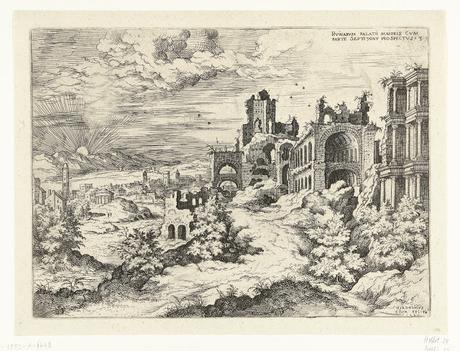 Hieronymus Cock - Les ruines de Rome