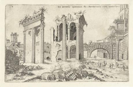 Hieronymus Cock - Les ruines de Rome