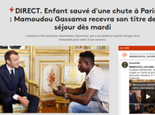 Mamoudou Gassama, cordée d’un #Macron hypocrite… #immigration