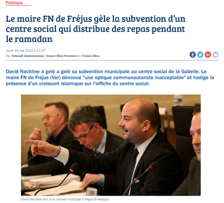 le #FN, ce parti qui fait la guerre aux pauvres… #Frejus
