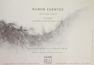 Galerie FELLI exposition RUBEN FUENTES « Anthropo-scène » juqu’au 22 Juin 2018 Galerie FELLI exposition RUBEN FUENTES « Anthropo-scène » juqu’au 22 Juin 2018