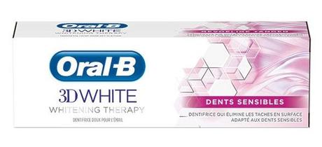 Dentifrice Oral-B - 3D White pour Dents Sensibles