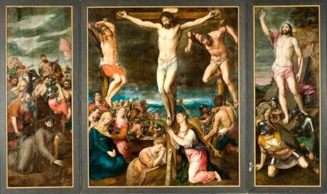 Michel Coxcie Triptyque Hosden, 1571 - Museum M - Louvain