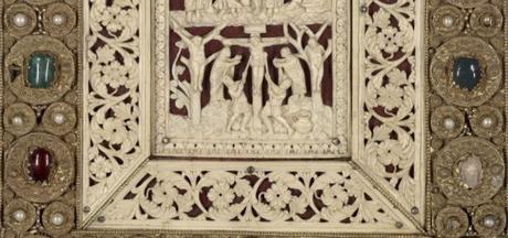 Reliure des Evangiles de Drogon Metz, 845-855. BnF