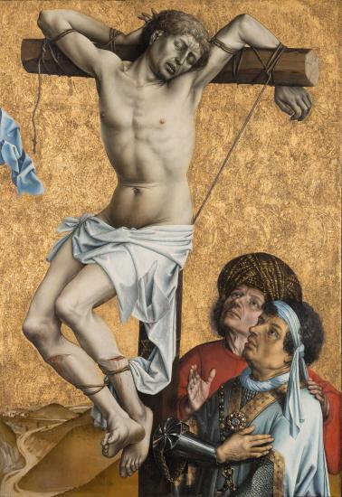 Campin Le mauvais larron v. 1430 Stadel, Francfort sur-le Main