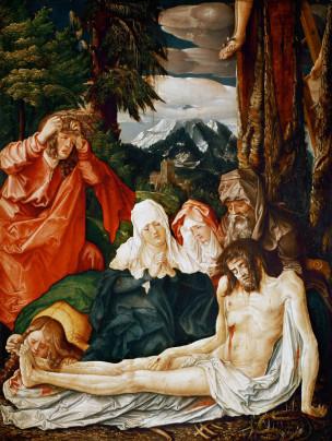 Hans Baldung Grien Deploration 1513 Landesmuseum innsbruck