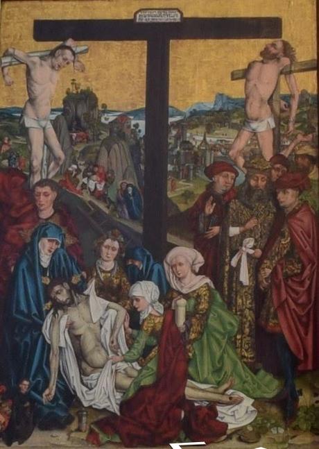 Wolgemut, Michael Die Kreuzabnahme 1490, St Lorenzkirche, Nuremberg