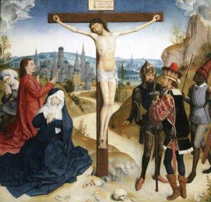 Simon Marmion 1470s Crucifixion Philadelphie, Museum of Art