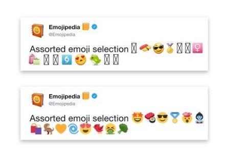 Twitter sur Android : Des emojis standardisés pour tous.