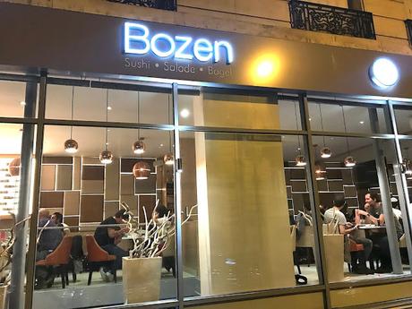 Dîner chez Bozen , une cuisine japonaise créative !