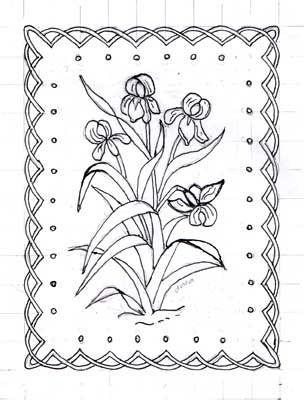 Mes ouvrages - mes cartes en perga -9