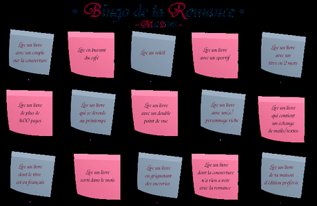 #4 Coffee & RomanceBilan - Bingo de la Romance du mois de Mai
