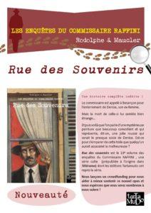 Les enquêtes du commissaire Raffini en financement participatif sur Ulule Les enquêtes du commissaire Raffini en financement participatif sur Ulule