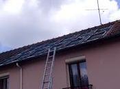 Deuxième étape installation photovoltaïque