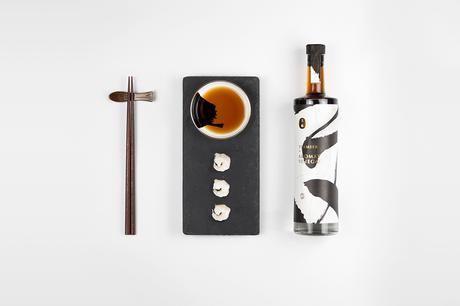 Le Packaging Wen Vinegar, de la matière à l'illustration par le Studio Rong