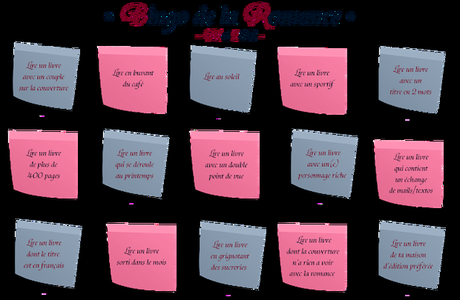 Coffee & Romance : Bingo de la romance – mai 2018