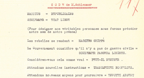 Quand en 1923 les délégués envoyaient d’Irlande des rapports codés au siège du CICR…