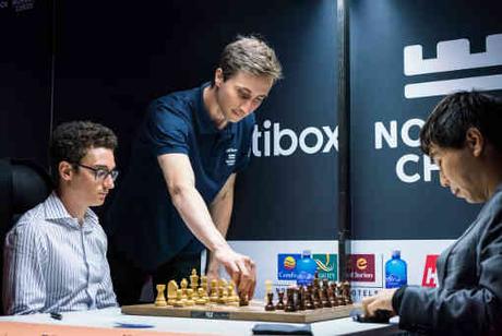 Fabiano Caruana bat Wesley So et remporte le tournoi d'échecs Norway Altibox - Photo © site officiel Fabiano Caruana bat Wesley So et remporte le tournoi d'échecs Norway Altibox - Photo © site officiel