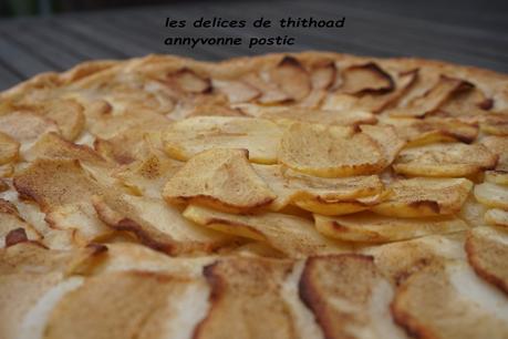 tarte aux pommes si fine!