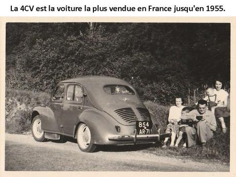 La France - La 4CV - 1
