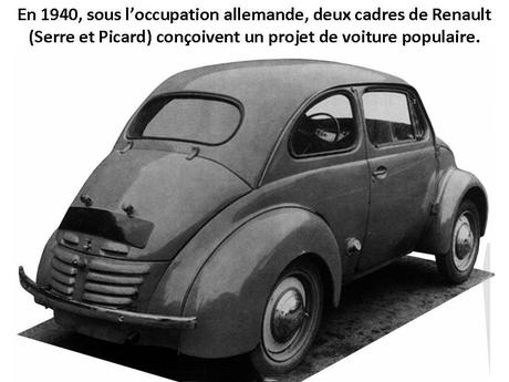 La France - La 4CV - 1