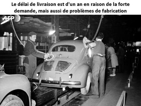 La France - La 4CV - 1