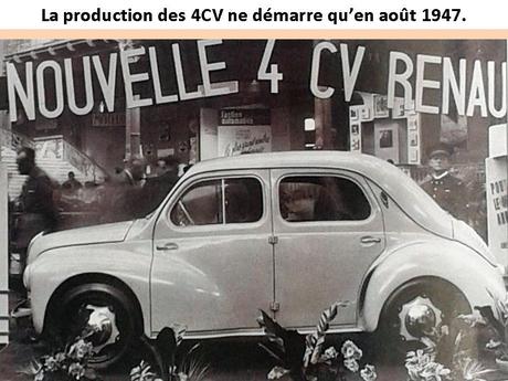 La France - La 4CV - 1