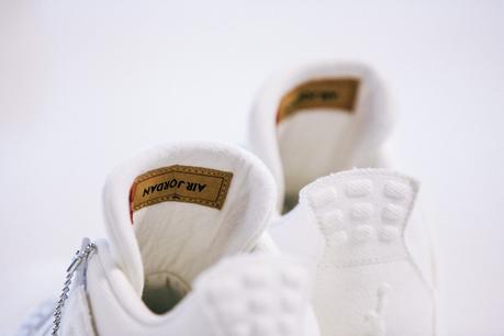 Levi's x Air Jordan 4 Black and White