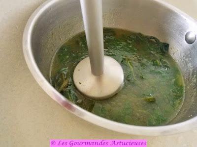 Soupe de Bourrache et Crackers aux algues (Vegan)