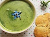 Soupe Bourrache Crackers algues (Vegan)