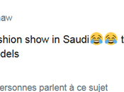défilé mode sans modèles Riyad (Arabie Saoudite)