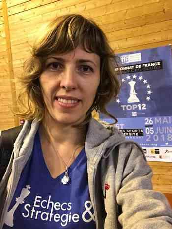 Une des grandes favorite du championnat de France Féminin d'échecs rapide à Angoulême, Tatiana Dornbusch - Photo © Chess & Strategy