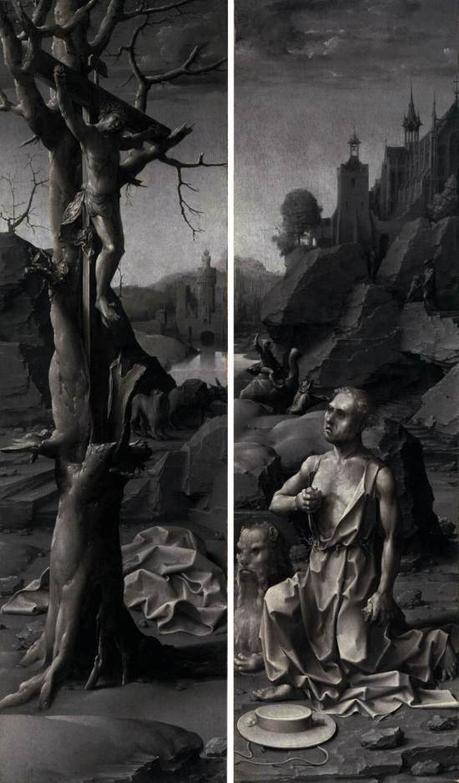 Jan Gossaert (Mabuse) - Saint Jerome Penitent. c.1509-1512