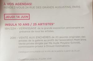 Galerie INSULA  10 Ans…………………….