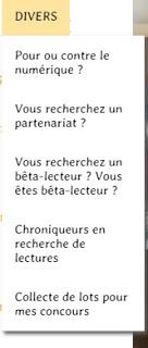 Fonctionnement du blog